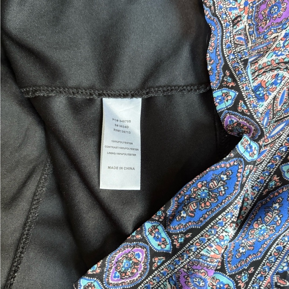 Doe & Rae Gray and Black Sleeveless Sweetheart Maxi Sundress - Picture 3 of 6